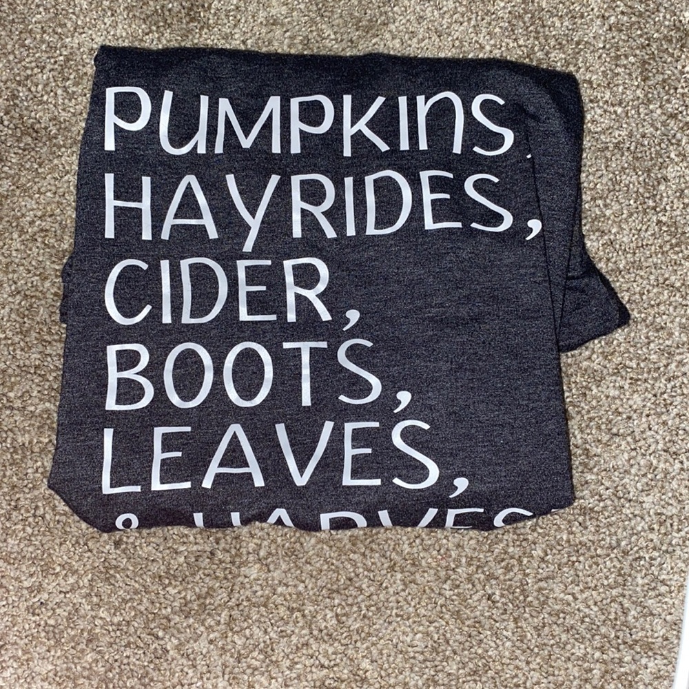 Fall themed shirt